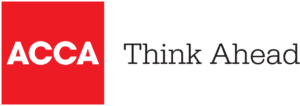 In this image, a person is being encouraged to think ahead and plan for their future by taking the ACCA qualification. Full Text: ACCA Think Ahead
