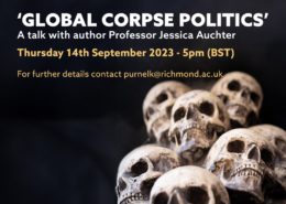 Kandida Purnell's 'Global Corpse Politics' Talk Poster