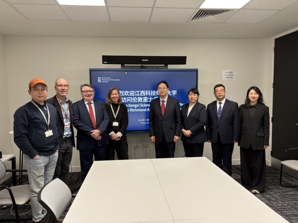 Team from Jiangxi Science and Technology University (JXTNU) visits Richmond.