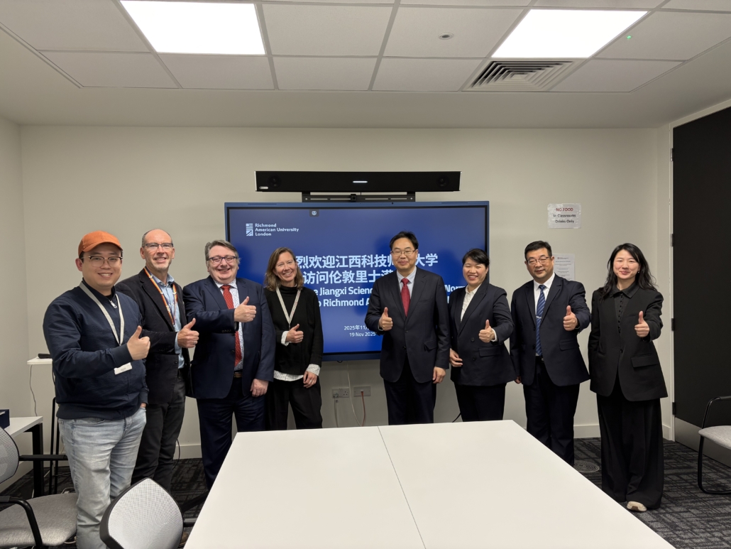Team from Jiangxi Science and Technology University (JXTNU) visits Richmond.